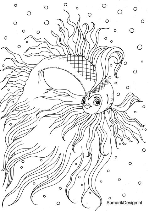 Download and print these betta fish coloring pages for free. Betta Fish | Kleurplaten, Kleuren, Kleurplaten voor volwassenen