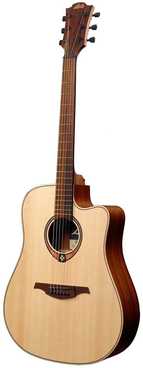 Die ausstattung sollte zum niveau und den ansprüchen des nutzers passen. LAG T70DC Tramontane Dreadnought Elektro-Akustik-Gitarre ...