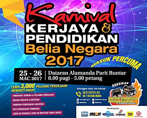 Sambutan hari belia negara 2017. Karnival Kerjaya Dan Pendidikan Belia Negara 2017 ...