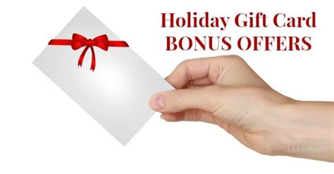Select an egift card featuring one of 18 winning designs as seen in this video from our 2020 egift card design contest! Holiday Bonus Gift Card Offers 2020 - Premeditated Leftovers™