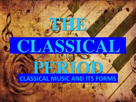 The classical period of music had its advent in italian music of the early eighteenth century and extended into the early nineteenth century. CLASSICAL PERIOD MUSIC