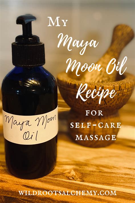 Check spelling or type a new query. Maya Moon Oil Recipe | Massage oils recipe, Massage oil ...