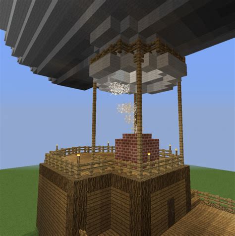 From the outside it looks as if. Fantasy Airship 3 - Blueprints for MineCraft Houses, Castles, Towers, and more | GrabCraft