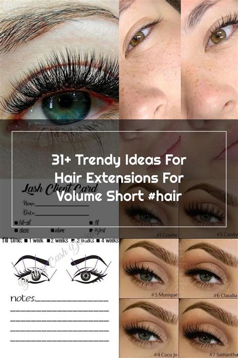 All about hair extensions (with pros and cons of each type). 31+ Trendy Ideas For Hair Extensions For Volume Short # ...