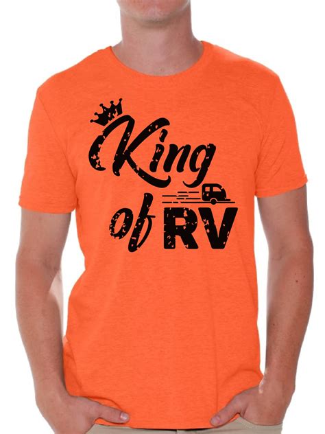 This motorhome camping clothing is a great gift for your glaping queen wife or your road trip vacation fan dad. Awkward Styles - Awkward Styles RV King T-Shirt for Men RV ...