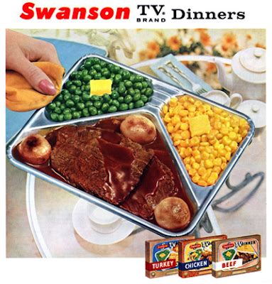 Here are the freshest, healthiest and most appetizing microwavable dinners. An Evening Meal: TV Dinner!