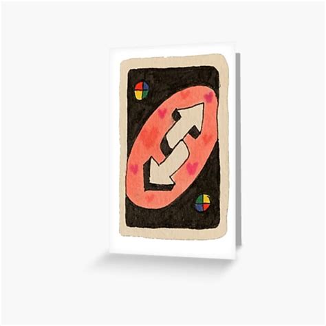 Maybe you would like to learn more about one of these? Uno Reverse Hearts Greeting Cards | Redbubble