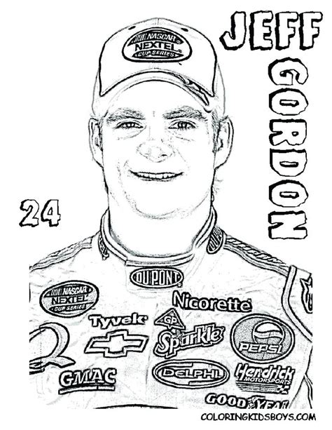 Nascar coloring pages dale earnhardt jr. Dale Earnhardt Drawing at GetDrawings | Free download