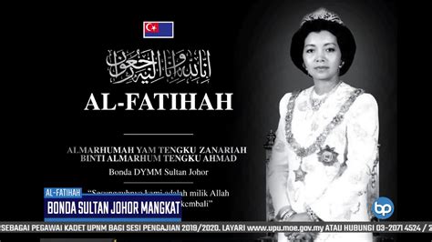 We did not find results for: Bonda Sultan Johor Mangkat - YouTube