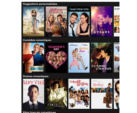 100 best movies on netflix, ranked by tomatometer (june 2021). Catalogue des films Netflix France : comédies et romances ...