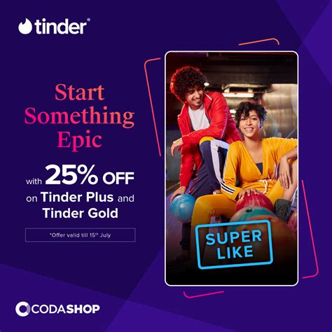 (click on allow from this source if asked). Top on Codashop and get a 25 % discount on Tinder Plus & Tinder Gold | Codashop Blog IN