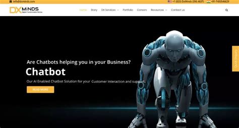 He provides startup consultations and mobile web development services. DxMinds: Mobile App Development Company in India