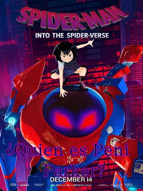 Into the spiderverse and miles has been busy webbing, studying, and thinking about a certain someone. SPIDER-MAN INTO THE SPIDER-VERSE: ¿Quien es Peni Parker ...
