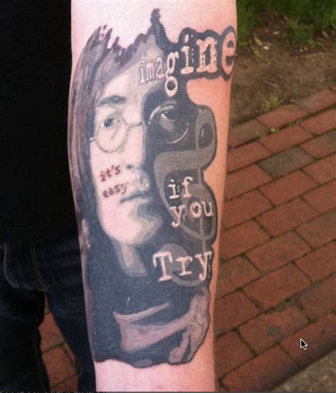 One of the greatest figures in popular music during the '60s, followed by a highly adventurous and eclectic solo career. 24 Amazing John Lennon Tattos part -1 - The Beatles