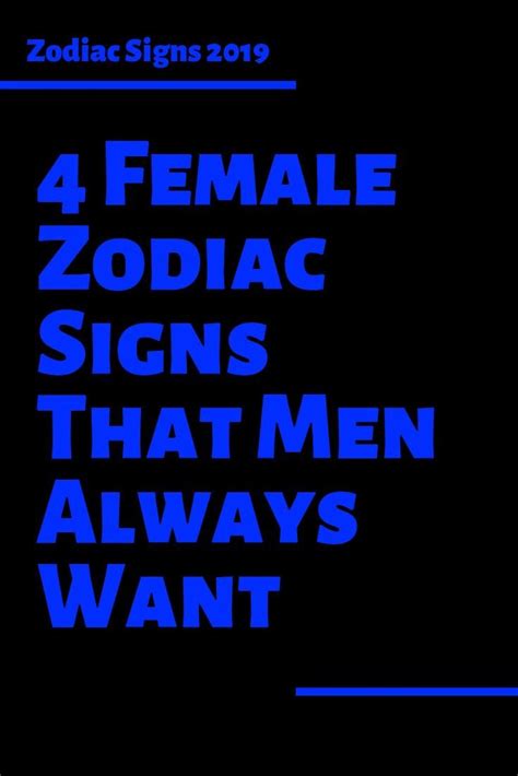Cancer signs may seem prickly and standoffish at first meeting, once they make the decision to become friends with someone, that person has a friend for life. 4 Female Zodiac Signs That Men Always Want - Trending ...