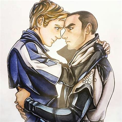 Become human , #detroit and #manga. I..I trust you Markus.. Sikus DBH | Detroit, Human art
