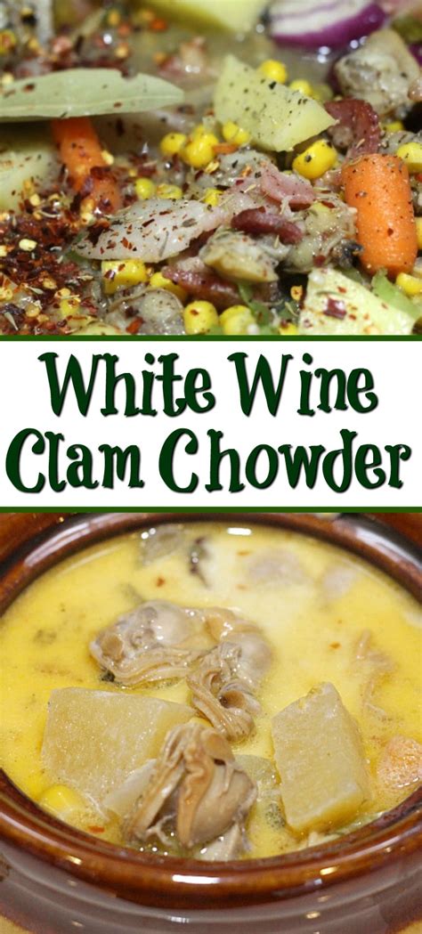 Instant pot clam chowder is one of my favorite instant pot soups. White Wine Crock Pot Clam Chowder Recipe - That Guy Who Grills