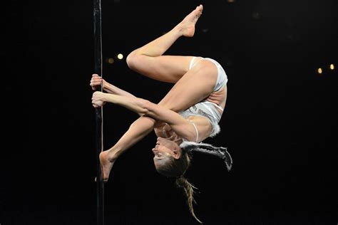 You can find out more about it in the article below. Not the standard model: the physics of pole dancing ...