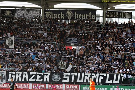 The club was founded in 1909. SK Sturm Graz gegen Werder Bremen - Faszination Fankurve