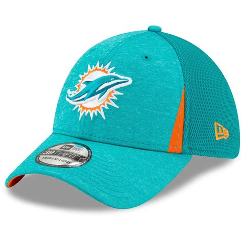 Men's New Era Aqua Miami Dolphins Slice Neo 39THIRTY Flex Hat | New era, Miami dolphins, Dolphins