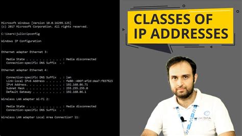 There are some special ip addresses that are reserved for a special purpose. Classes of IP Address: Class A, B, C, D and E > BENISNOUS