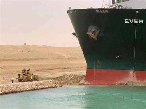 Vessel ever given is a cargo ship sailing under the flag of panama. Massive cargo ship totally blocks Suez Canal after turning sideways - CBS News