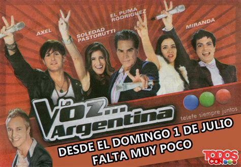 La barilochense sol llobet deslumbró en el regreso de la voz argentina, el certamen televisivo que privilegia el talento por telefé. Mundo y TV Argentina: Telefe: "La voz Argentina"