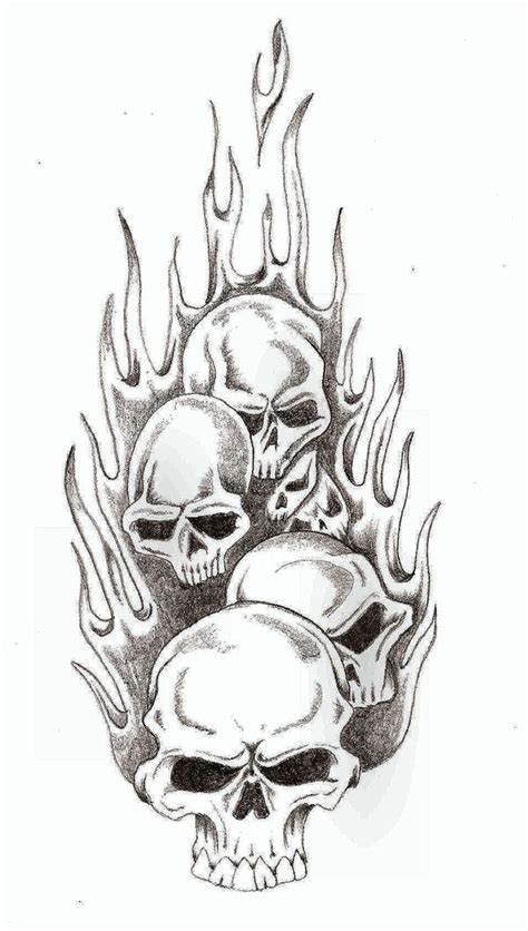 This short is a quick drawing lesson on how to draw a flami. Skull Flames by TheLob on DeviantArt | drawlings and pic ...