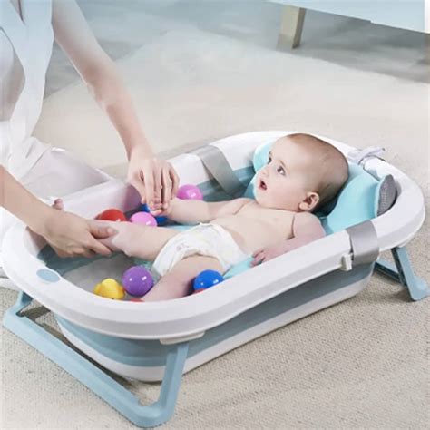 Types of baby bathtubs.their baby in the family bathtub, but specially designed baby bathtubs can be a safer option. New Children's Folding Baby Bathtub - Yor-Market - Online ...