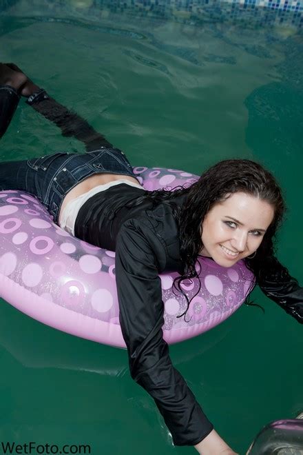 May 3 at 12:58 pm ·. Wetlook by Cool Girl in Jacket, Tight Jeans and High ...