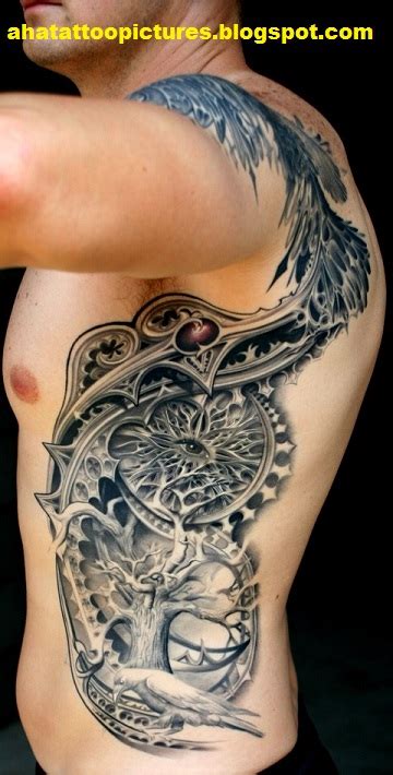 The most common rib cage tattoo material is metal. Side Tattoos or Rib Cage Tattoos for Men and Women ...