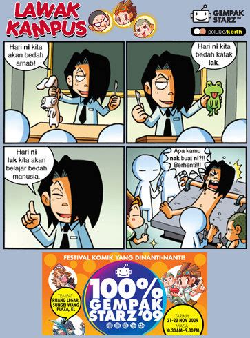 Dapatkan komik lawak kampus secara online di. Ini Blog Gua
