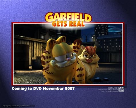 Download Hintergrund Garfield Gets Real, Garfield Gets Real, Film, Film Freie desktop Tapeten in 
