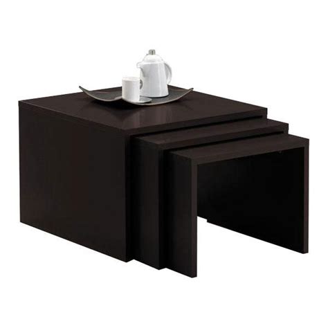 Upgrade to this sturdier option. Nest of coffee tables - Tvilum Scanbirk | Nesting coffee ...