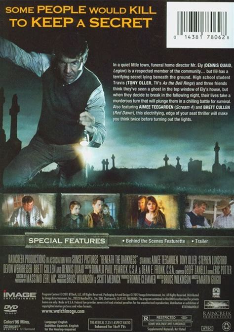 Dennis quaid plays ely vaughn, a mortician living in a funeral home and keeping a woman's corpse as his roommate. Beneath The Darkness (DVD 2011) | DVD Empire
