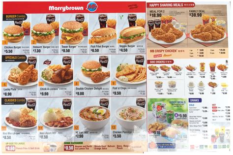 Menu last update on august 2018: Marrybrown - Malaysia's Popular Fried Chicken Shop Has ...
