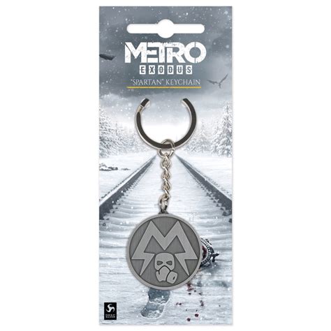 Show your devotion to the sparta order, the union of the most experienced fighters of the entire metro. Брелок Metro Exodus Spartan Logo