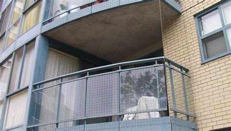 How to turn your backyard or balcony into a bird friendly place? Apartment Building Balcony Bird Netting | Bird netting ...