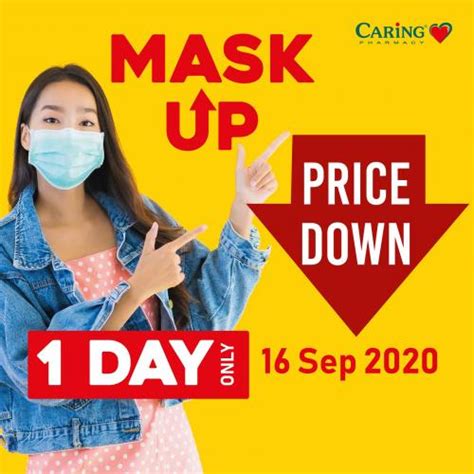 Prone to blemishes, blackheads and oily skin? Caring Pharmacy Malaysia Day Promotion Face Mask Extra 10% ...
