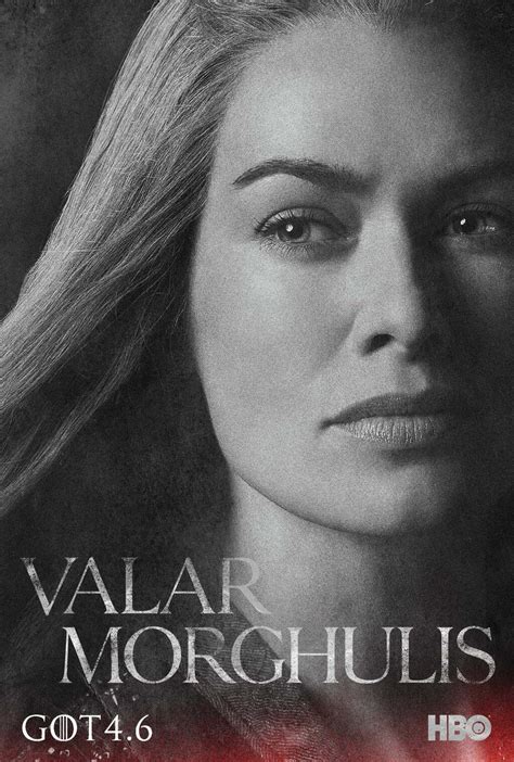 Game of thrones season 4. Game Of Thrones: Cersei season 4 character poster