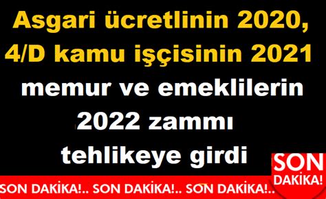 Memur zam görüşmeleri belirlenen takvime göre devam edecek. Asgari ücretlinin 2020, 4/D kamu işçisinin 2021, memur ve ...