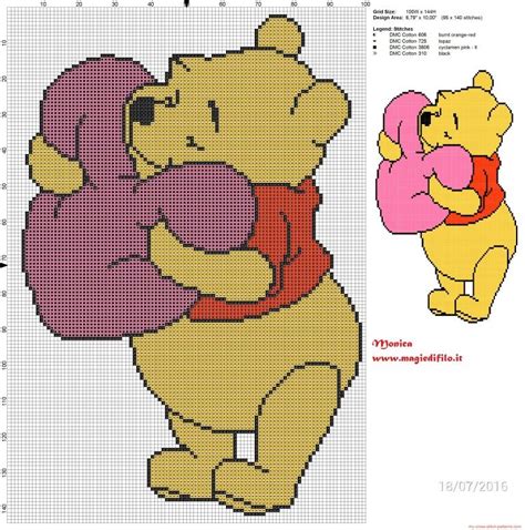 Mini shelf cross stitch pattern pdf the books modern cross stitch pattern nursery decor, counted, chart, gift diy, digital pdf. Winnie the pooh | Disney cross stitch patterns, Disney ...