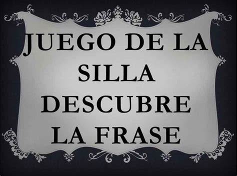 Estudios biblicos para jovenes es una aplicación gratuita que te permite disfrutar de contenidos con reflexiones poderosas acerca de las santas escrituras y recursos variados para toda la familia. Juego de la SILLA descubre la frase | Juegos biblicos ...