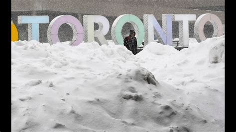 9 hours ago · a tornado has ripped through part of a southern ontario city in canada leaving extensive damage to many properties in its wake. Snow Storm Toronto 2020 - YouTube