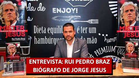 Pedro machado defende que seja dada prioridade aos territórios mais afetados. ENTREVISTA: RUI PEDRO BRAZ - BIÓGRAFO DE JORGE JESUS ...