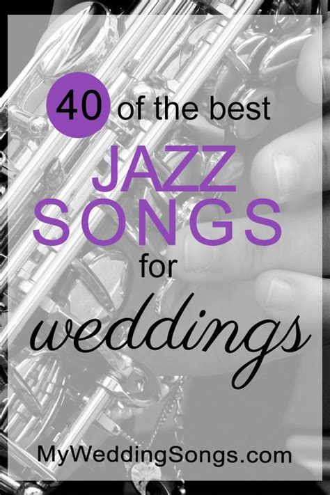 The best wedding dance songs for 2021. The 75 Best Jazz Songs for Weddings 2020 | Jazz songs ...