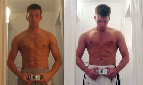 How to gain weight for naturally skinny guys. Steve 2006 Before and After | Nerd fitness, Gain weight ...