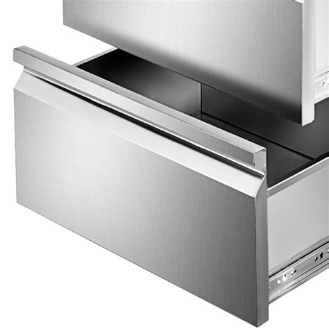 The drawer is constructed of durable stainless steel, provides strength and durability. Triple Access Drawer 114.7" x 25 Grill Storage Outdoor ...