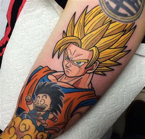 Naruto e dragon ball universe ou narugon ball x é uma história ficção criada por o escritor goruto kamemaki. Goku Tattoo | Tatuagens de anime, Ideias de tatuagens e ...