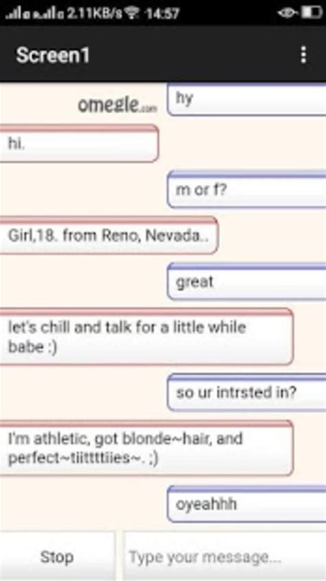 Of course, who would not like to meet new people and have some great conversations with them? Omegle Chat APK para Android - Download